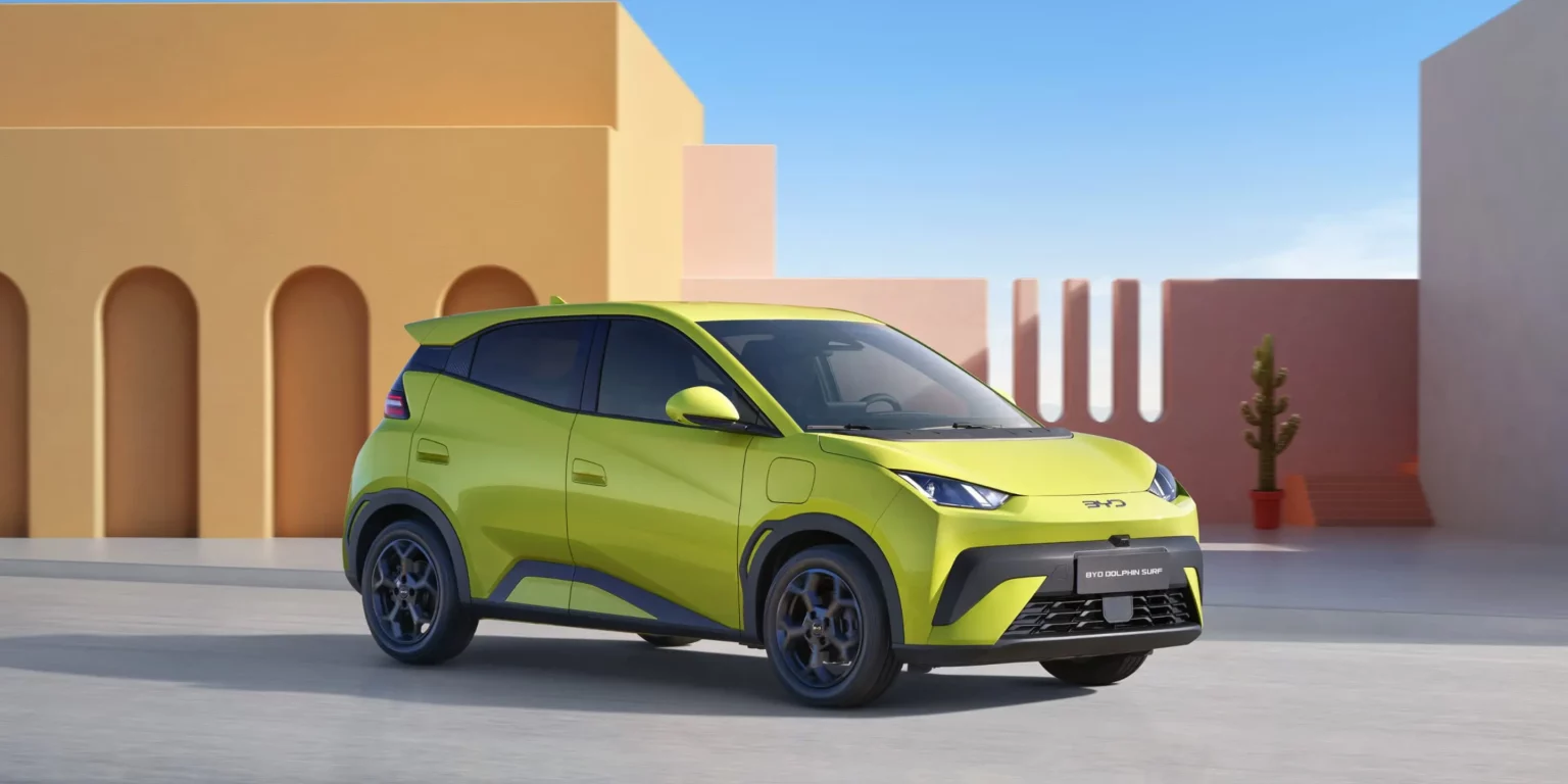 BYD Dolphin Surf — jazda 1