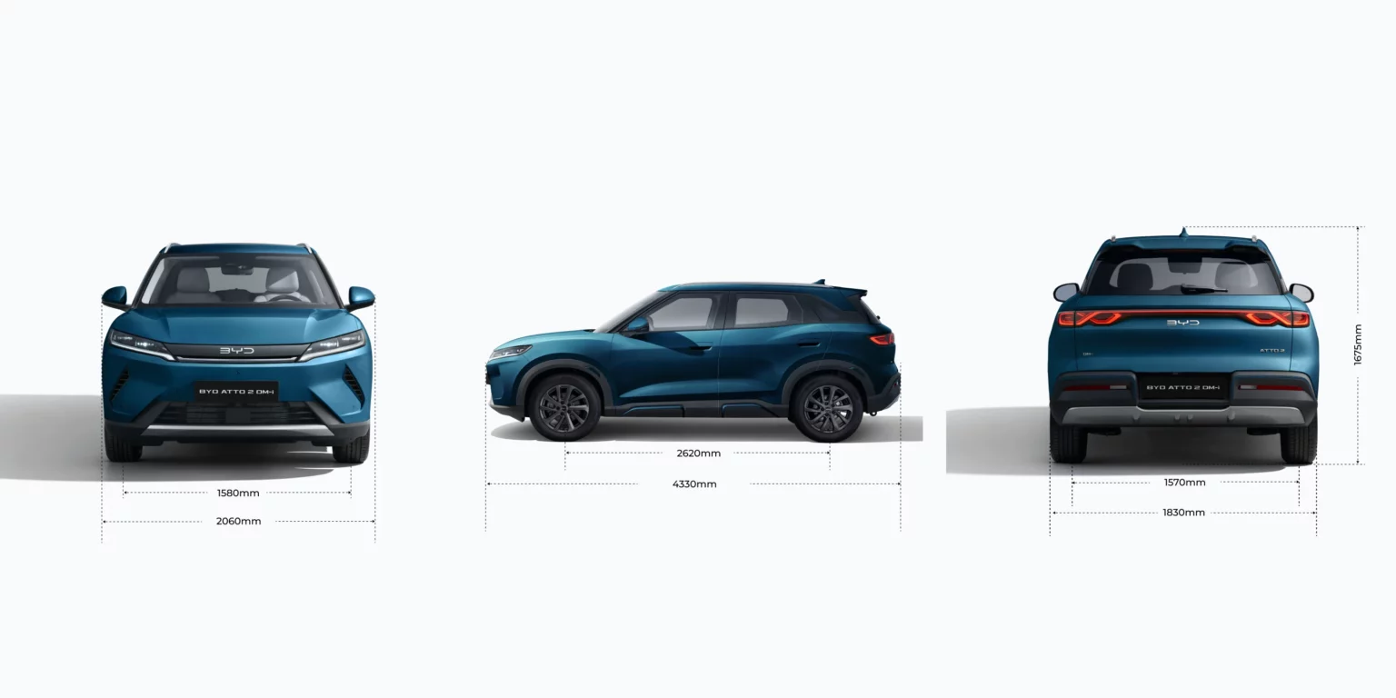 BYD Atto 2 DM-i — nadwozie 5
